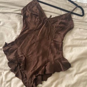 Skims 100% silk babydoll